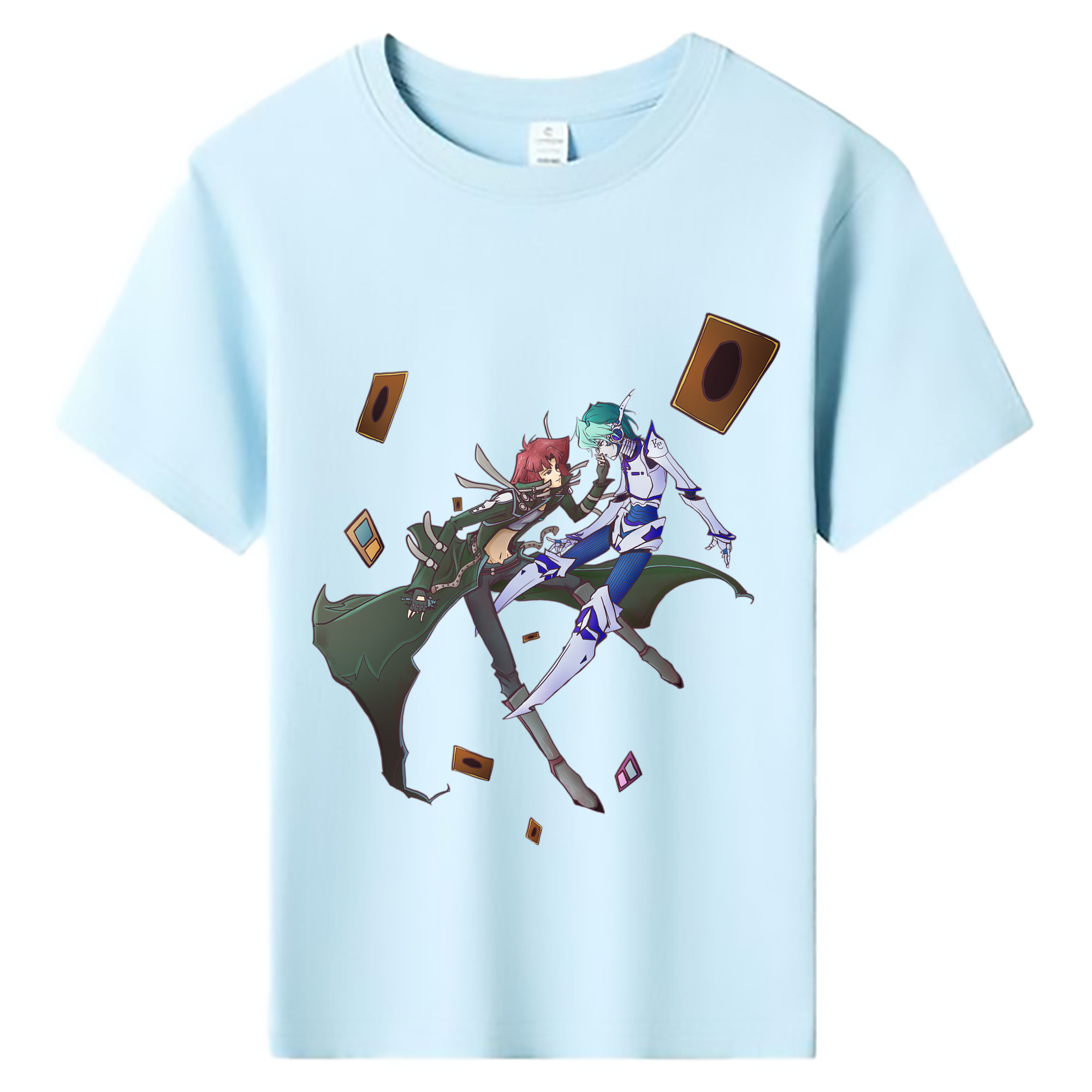 （画像用） 遊☆戯☆王 Yu-Gi-Oh! 綿100％キッズTシャツ（フロントプリント）